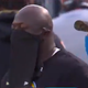 Chargers’ coach Keith Burns sports a pair of shorts over his facial area.